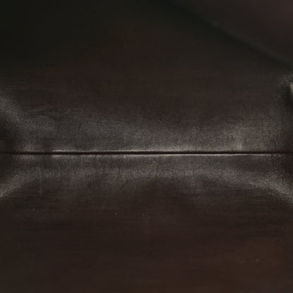 The Row Polished Saddle Calfskin Dante Tote Dark Cuir 5 of 13