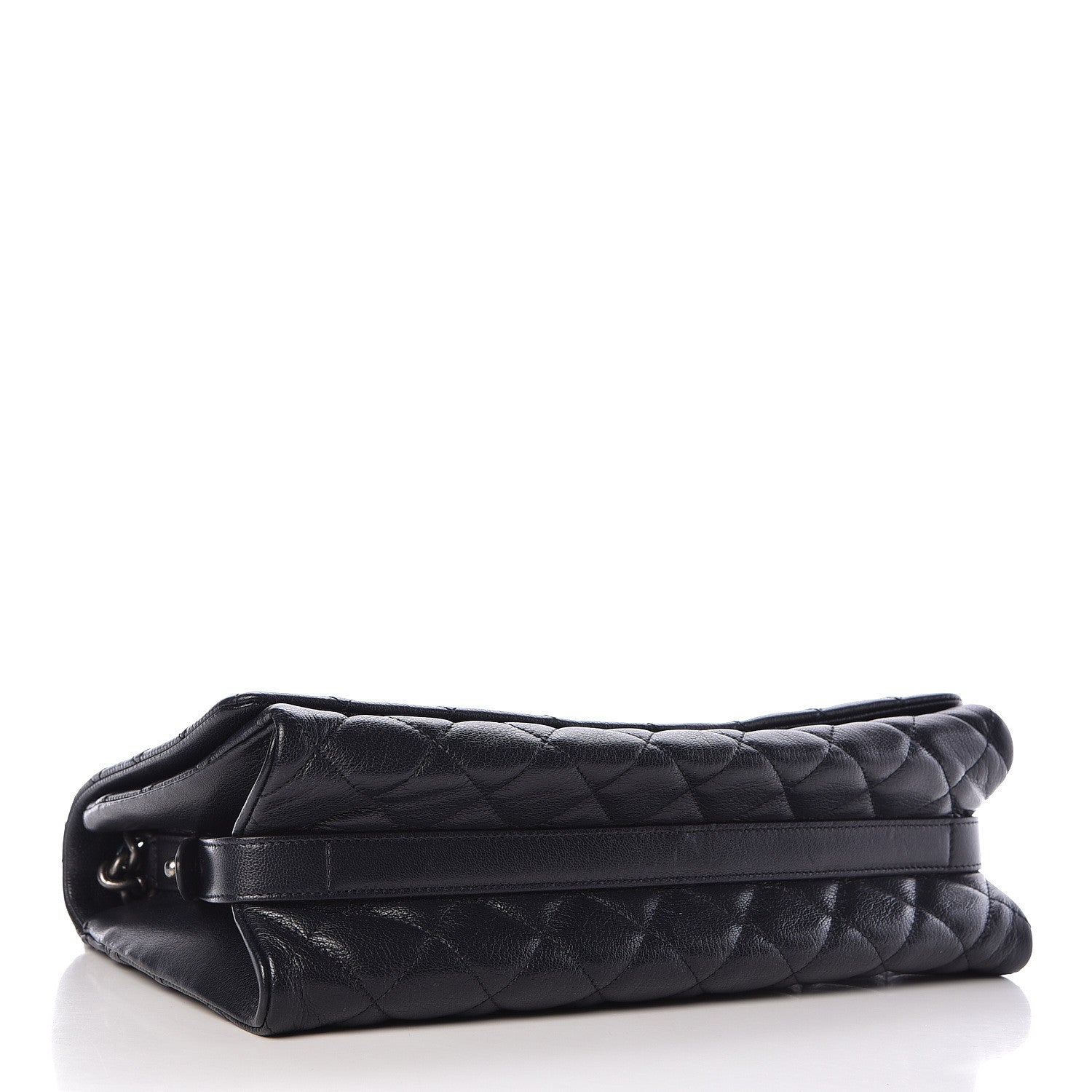 Chanel Goatskin Quilted Large City Rock Flap Navy 4 of 11