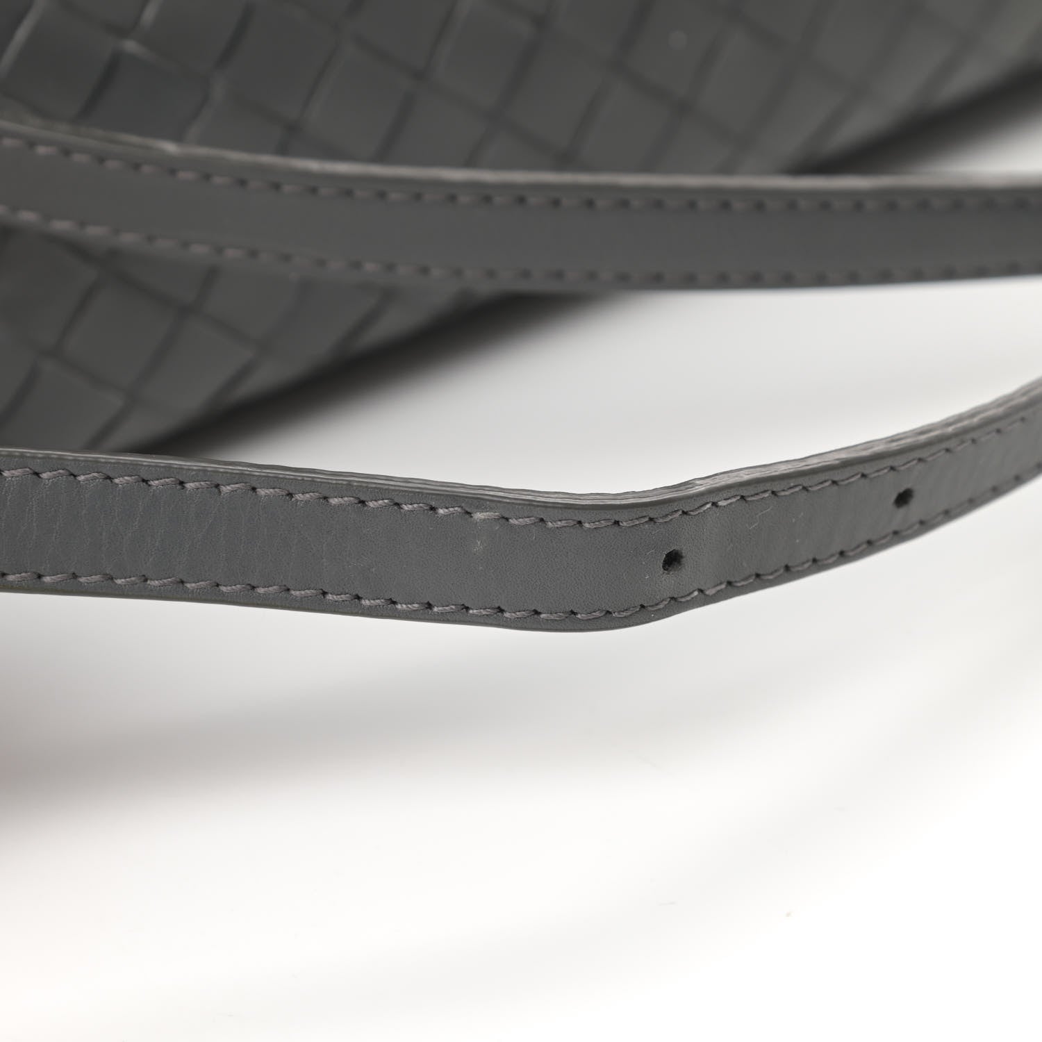 Bottega Veneta Calfskin Intrecciato Mini Roma Grey 11 of 11