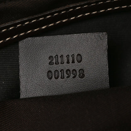 Gucci GG Supreme Monogram Belt Bag Dark Brown 7 of 10