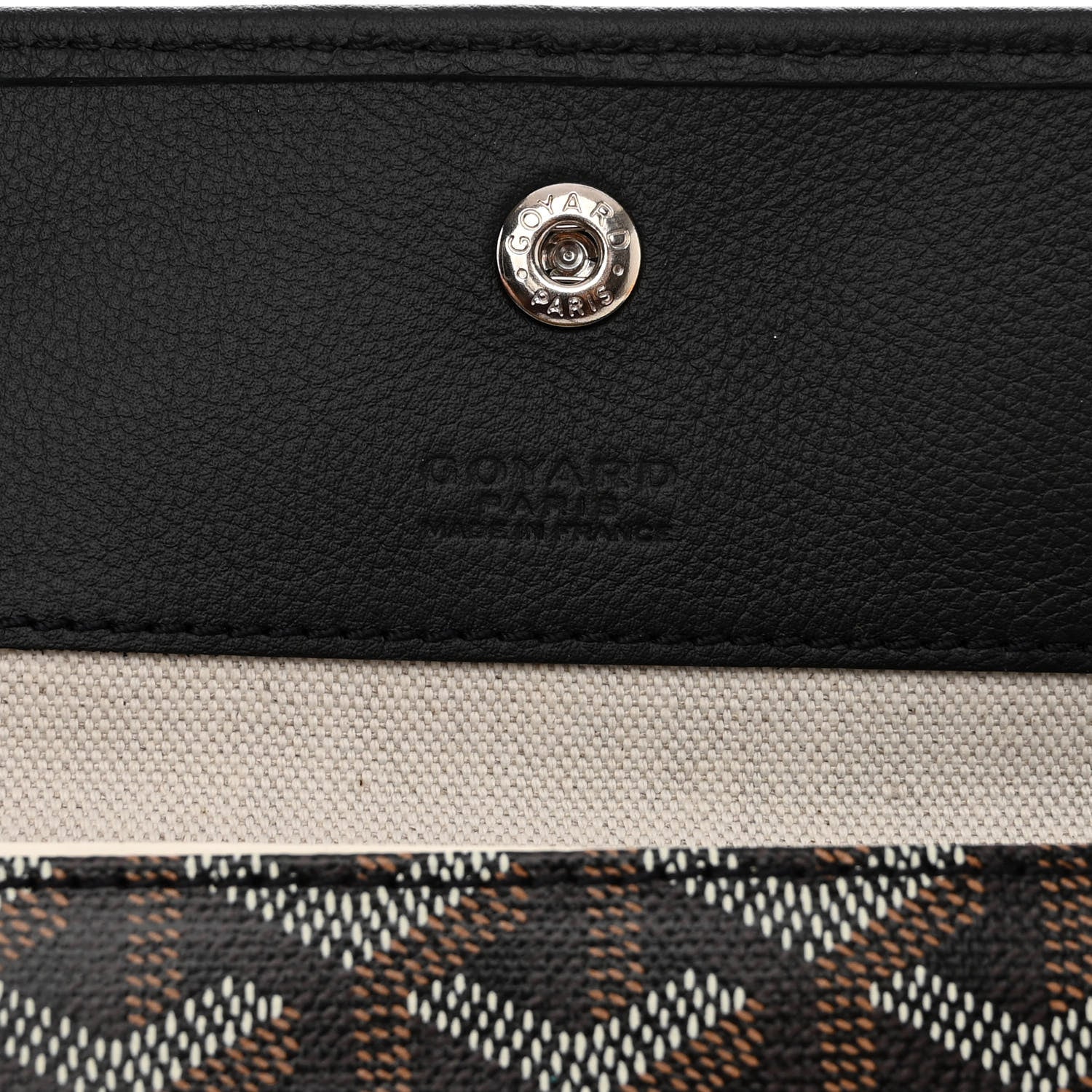 Goyard Goyardine Saint Louis PM Black 6 of 9