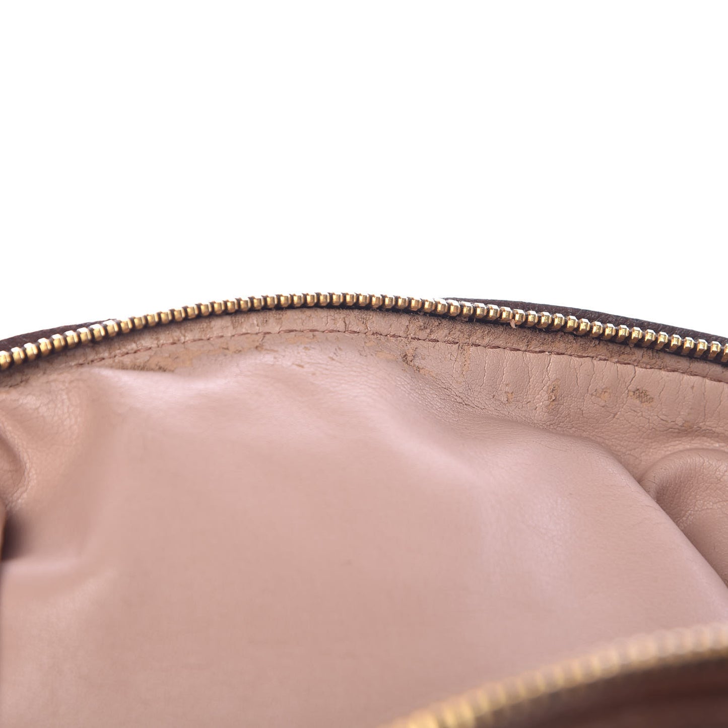 Cervo Lux Deerskin Chain Bag Bruciato