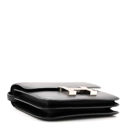 Hermes Veau Monsieur Lizard Constance 18 Black Ombre 4 of 13