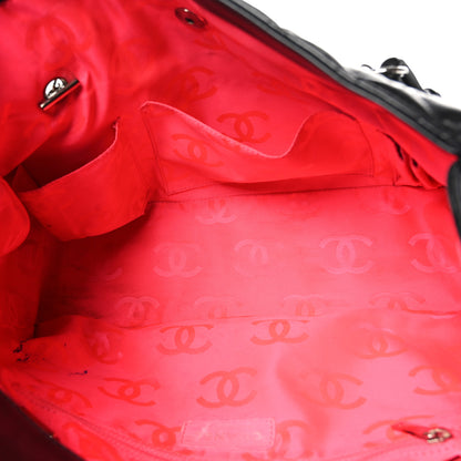 Chanel Calfskin Quilted Large Cambon Flap Black 5 of 12