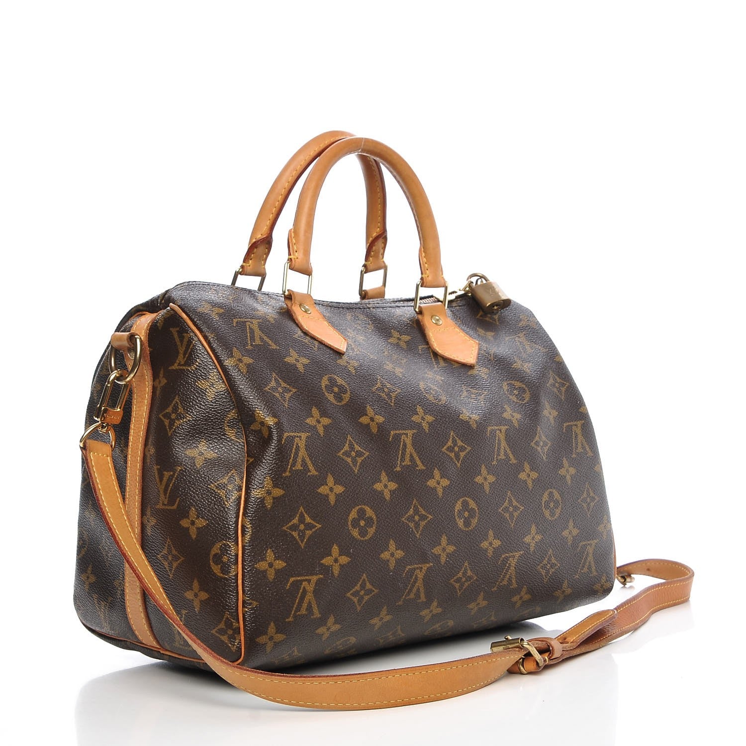 Louis Vuitton Monogram Speedy Bandouliere 30 4 of 13