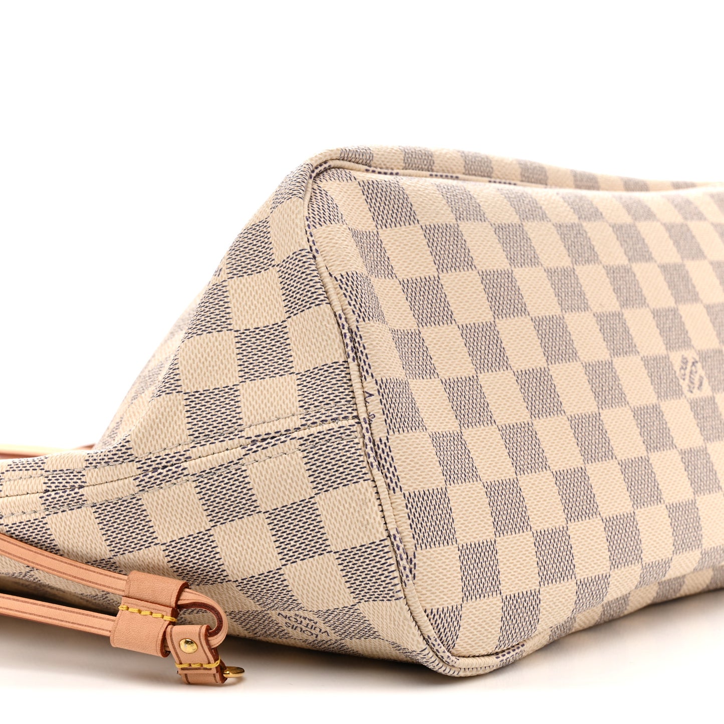 Damier Azur Neo Neverfull MM Rose Ballerine
