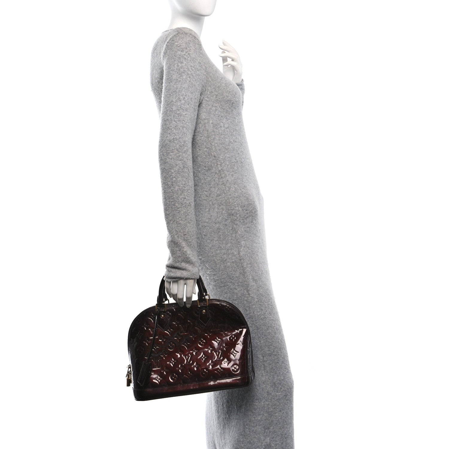 Louis Vuitton Vernis Alma PM Amarante 2 of 10