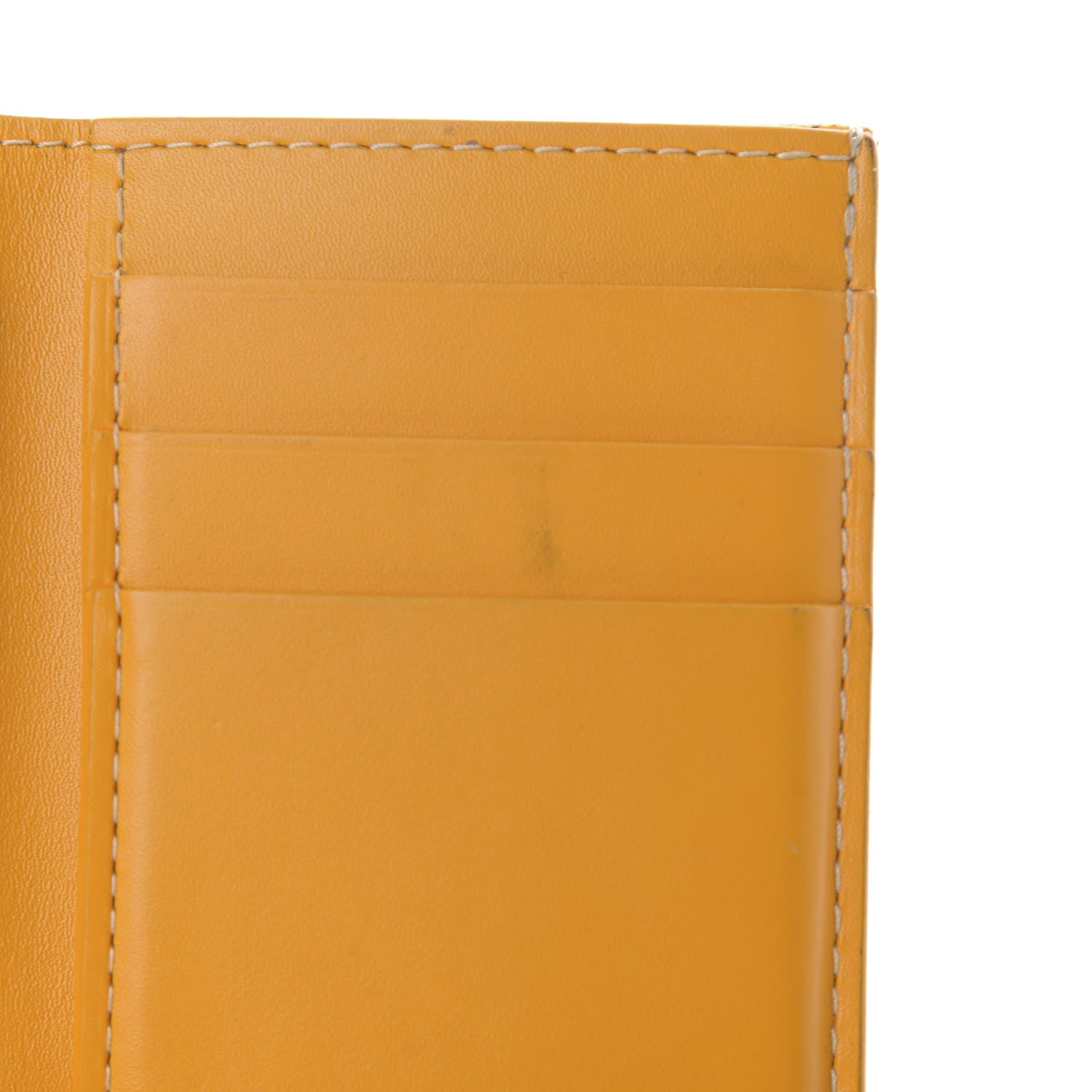 Goyard Goyardine Saint Pierre Card Holder Yellow 7 of 8