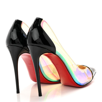 Christian Louboutin Disco PVC Hologram Debout 120 Pumps 39.5 Black Multicolor 4 of 11