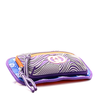 Gucci Jersey GG Monogram All Over Sporty Belt Bag Grey White Multicolor 4 of 10