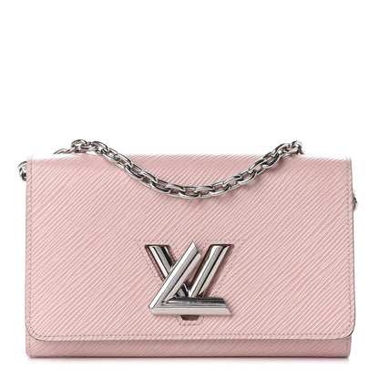 Louis Vuitton Epi Twist Chain Wallet Rose Ballerine 1 of 10