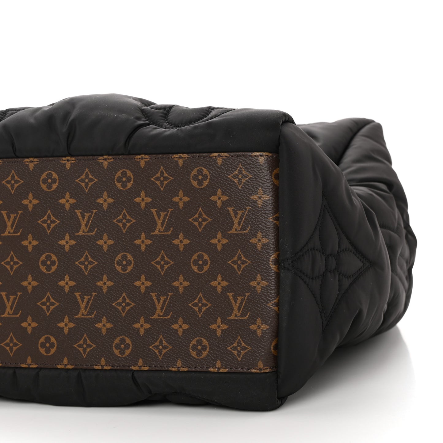 Econyl Monogram Pillow Giant Onthego GM Black