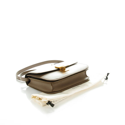 Celine Liege Calfskin Medium Classic Box Flap Bag Souris 4 of 9