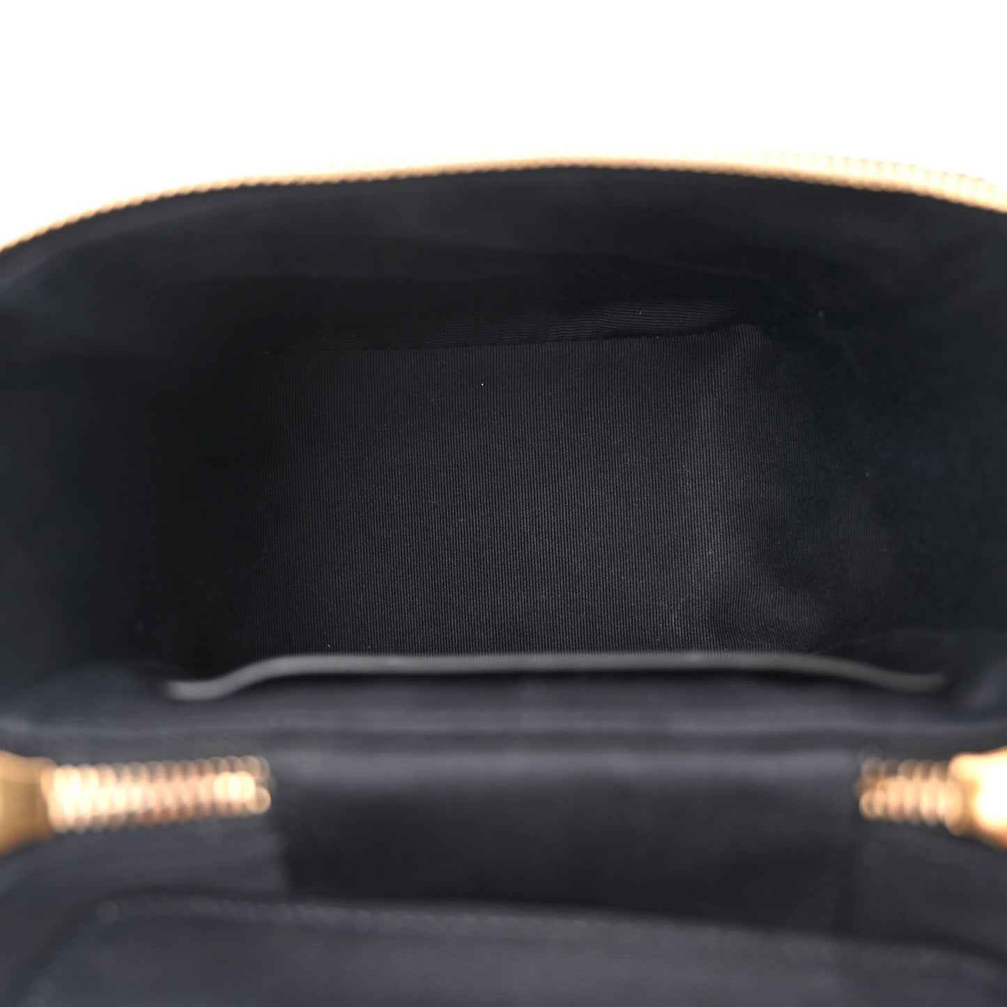 Grain de Poudre Quilted 80's Vanity Bag Black