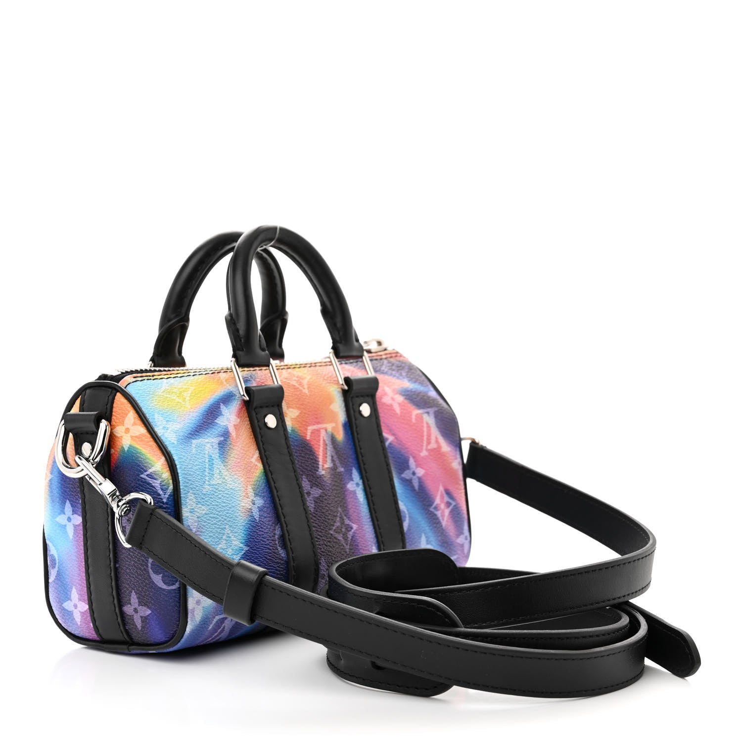 Louis Vuitton Monogram Sunset Keepall XS Multicolor 3 of 9