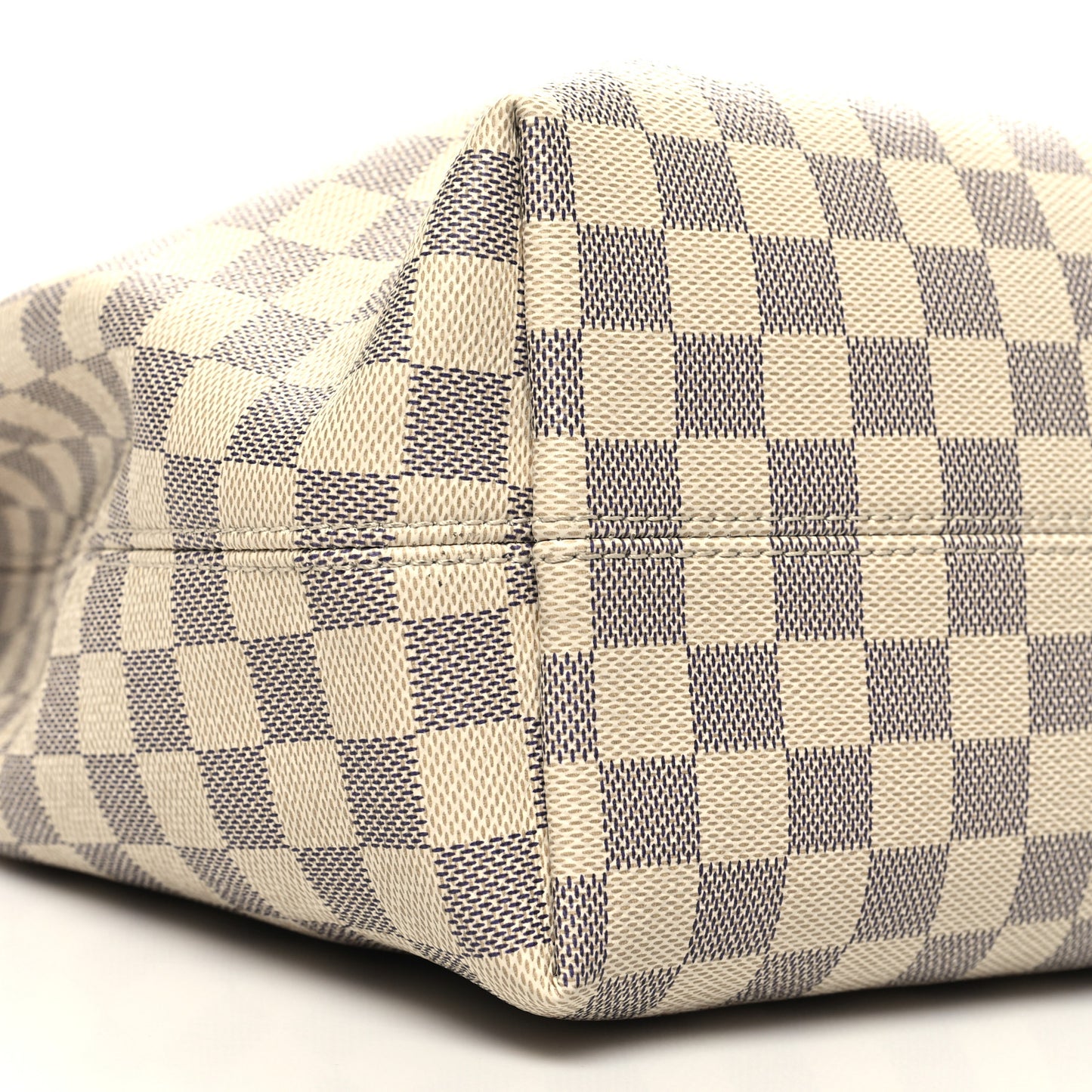 Damier Azur Graceful MM Rose Ballerine
