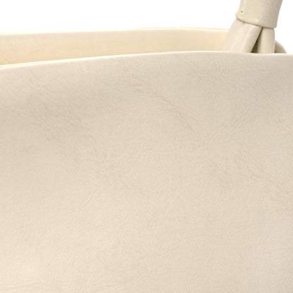 Celine Smooth Calfskin Eyelet Small Top Handle Bag White 16 of 16