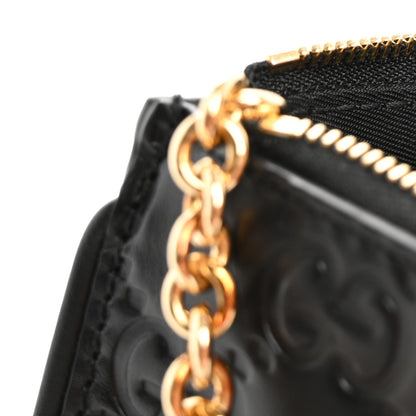 Gucci Guccissima Key Case Black 7 of 10