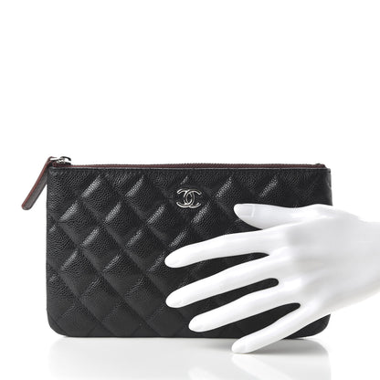 Chanel Caviar Quilted Small Pouch Black 2 of 11