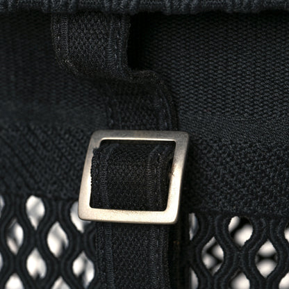 Christian Dior Canvas Embroidered Mesh Diorcamp Messenger Black 13 of 15