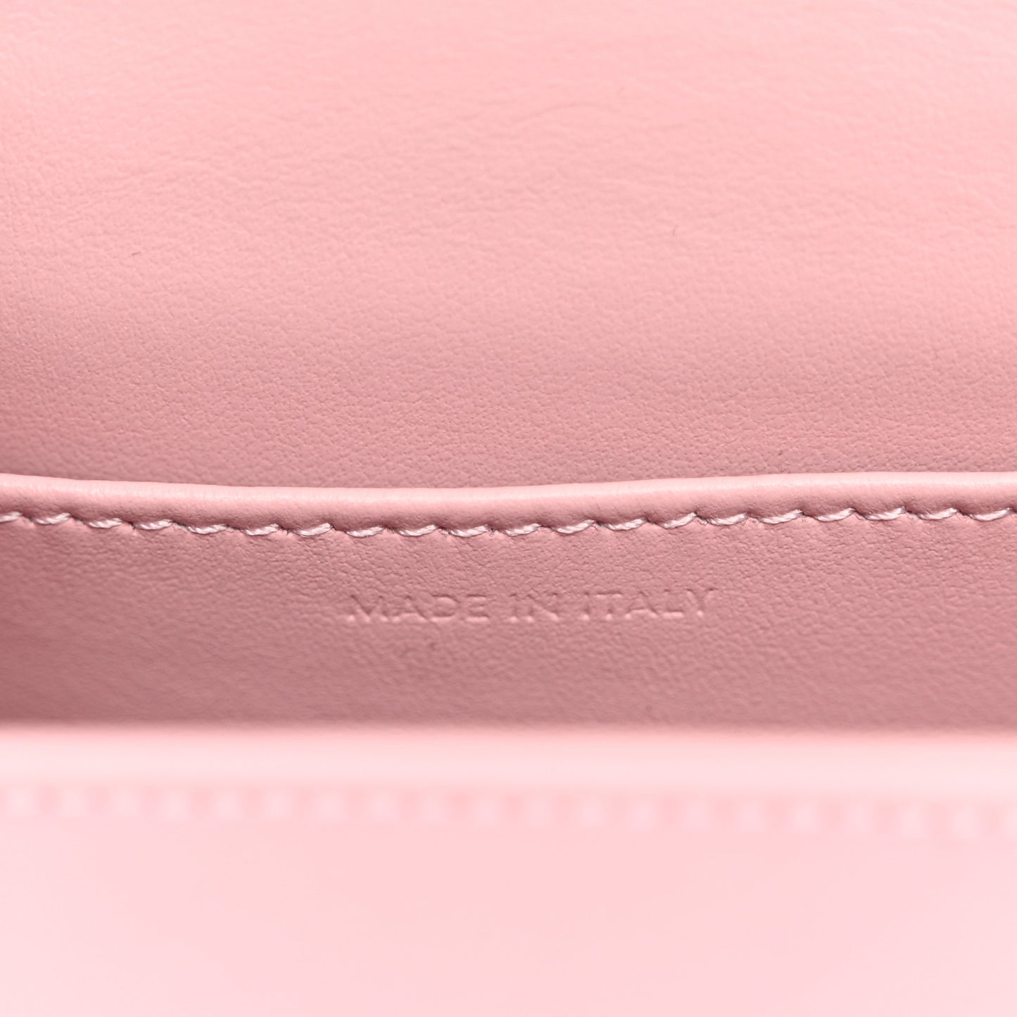 Shiny Calfskin Mini Triomphe Light Pink