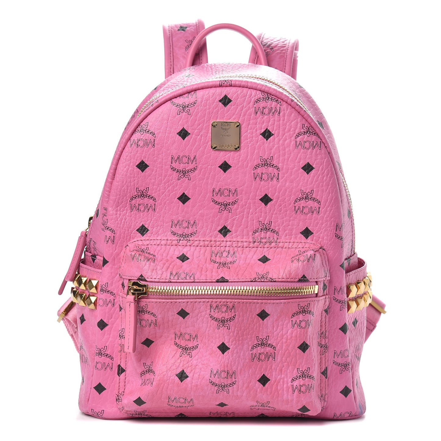 Visetos Small Side Stud Stark Backpack Pink