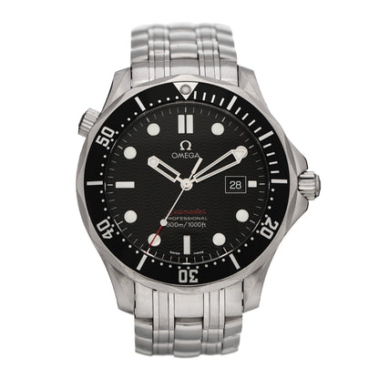 Omega Stainless Steel 41mm Seamaster 300M Quartz Watch Black 212.30.41.61.01.001 1 of 8