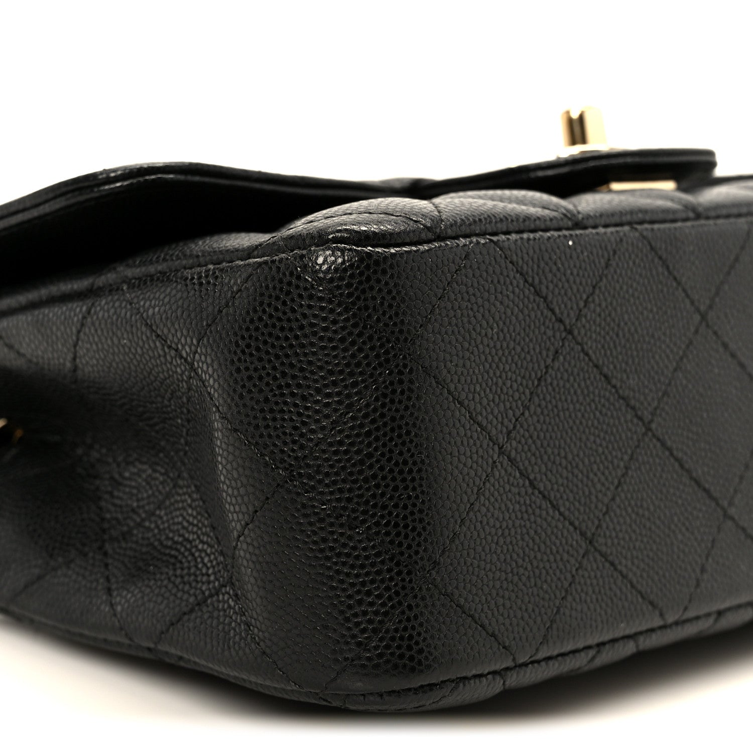 Chanel Caviar Quilted Mini Rectangular Flap Black 10 of 12