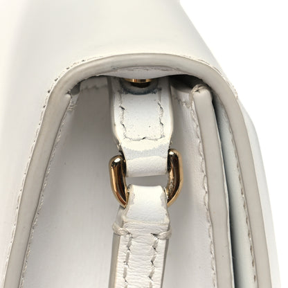 Dolce & Gabbana Calfskin DG Logo Flap Crossbody Bag White 11 of 12
