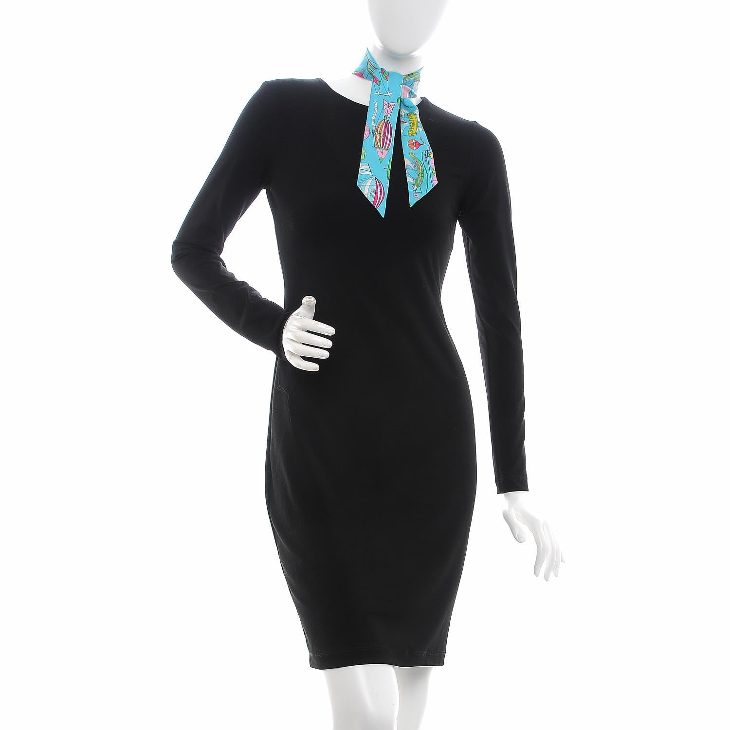 Hermes Silk Les Folies Du Ciel Twilly 2 of 5