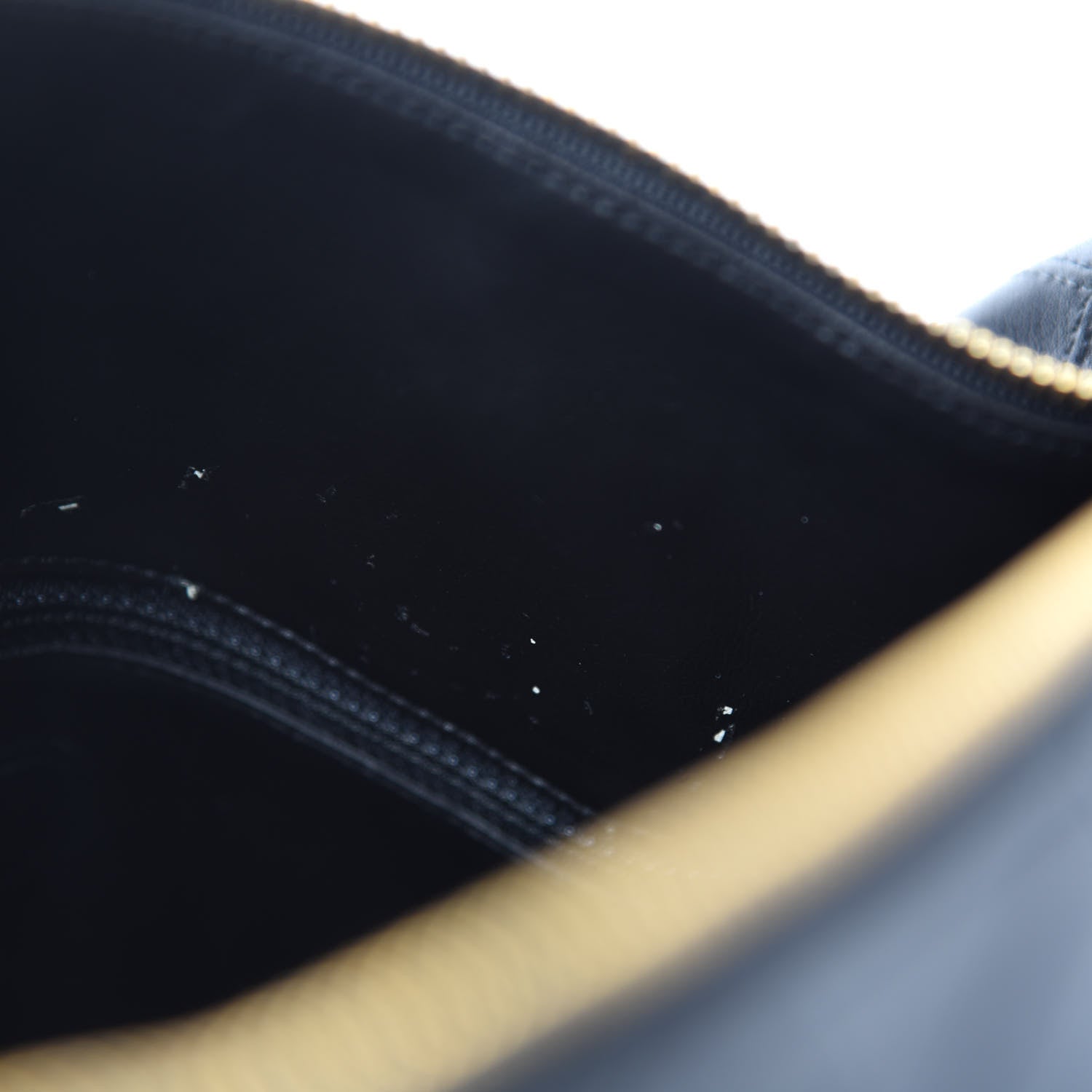 Chanel Calfskin Stitched CC Boston Black 10 of 15