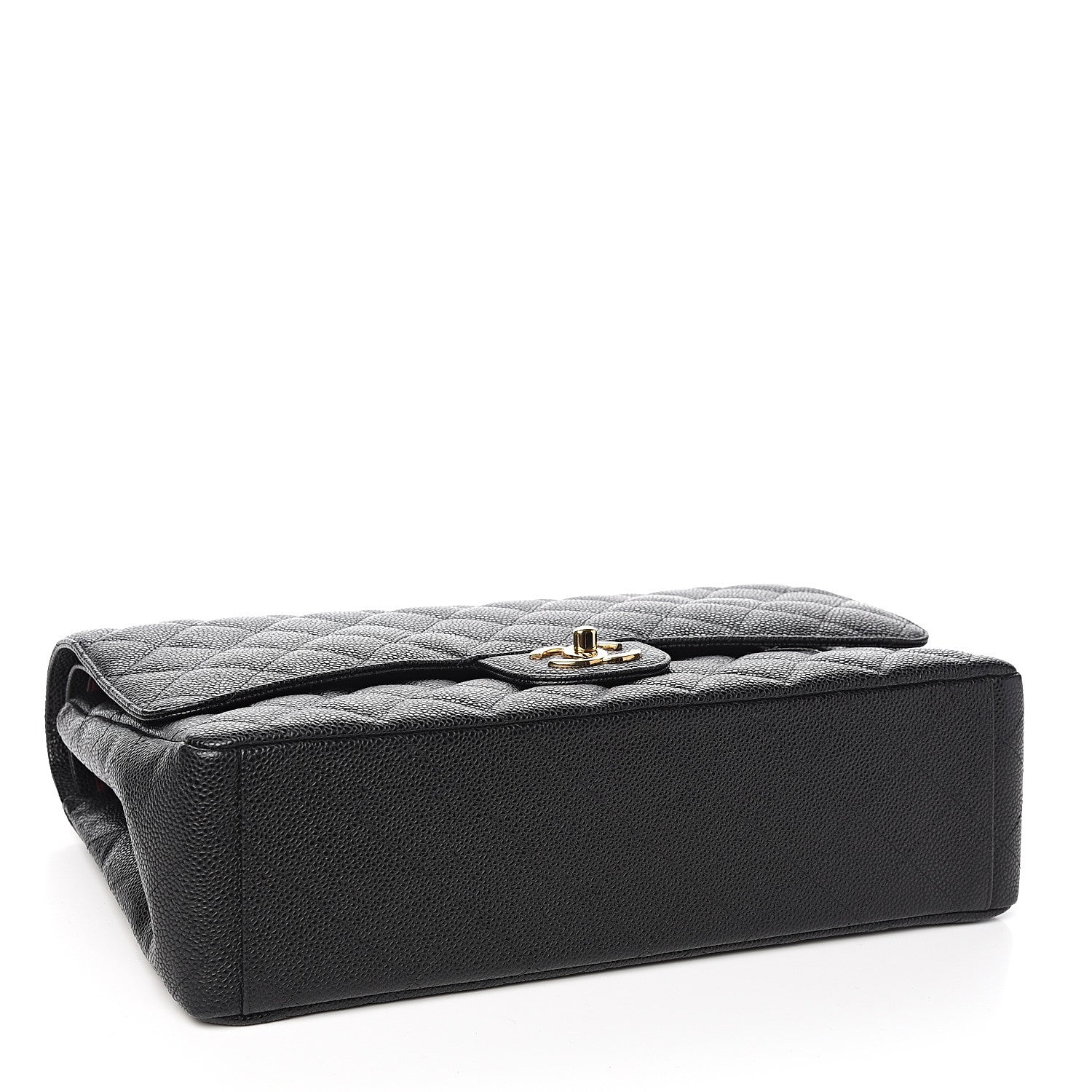 Chanel Caviar Quilted Maxi Double Flap Black 3 of 9