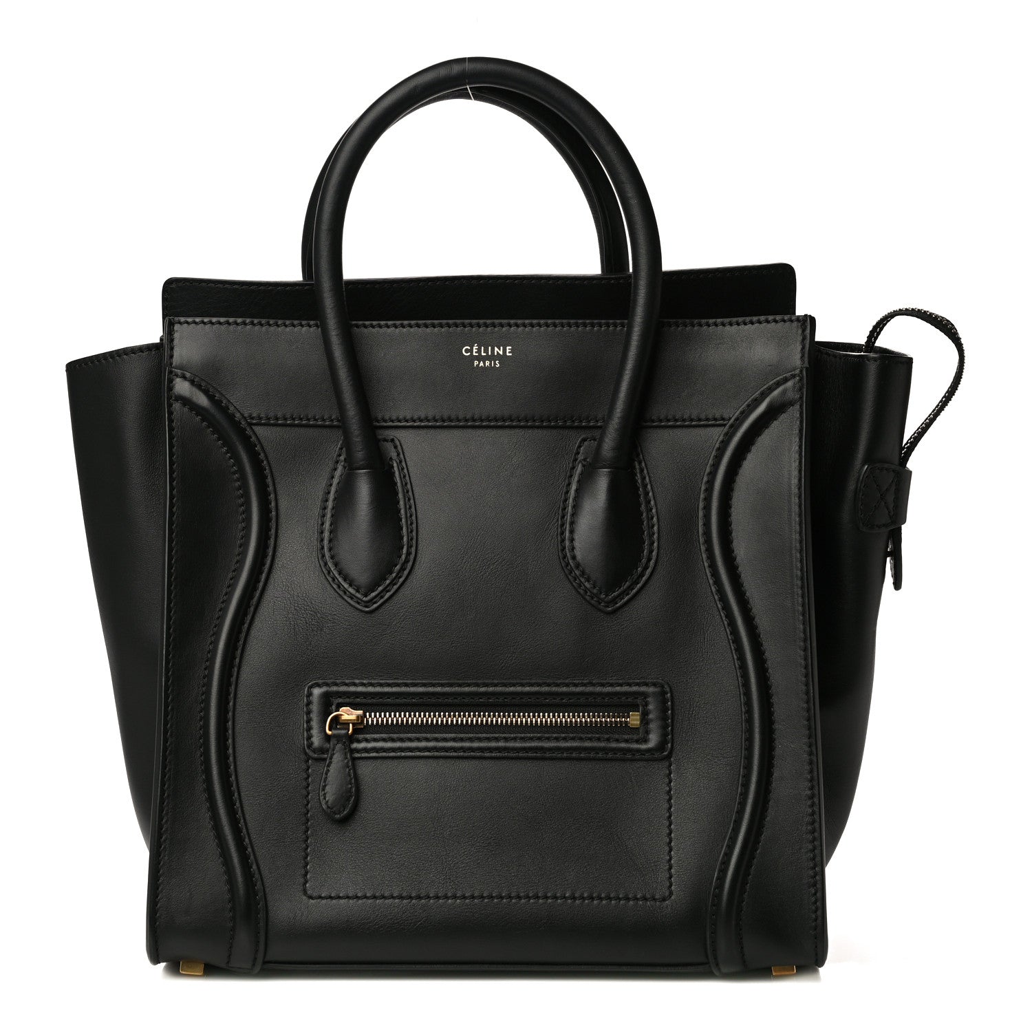 Celine Smooth Calfskin Mini Luggage Black 1 of 30