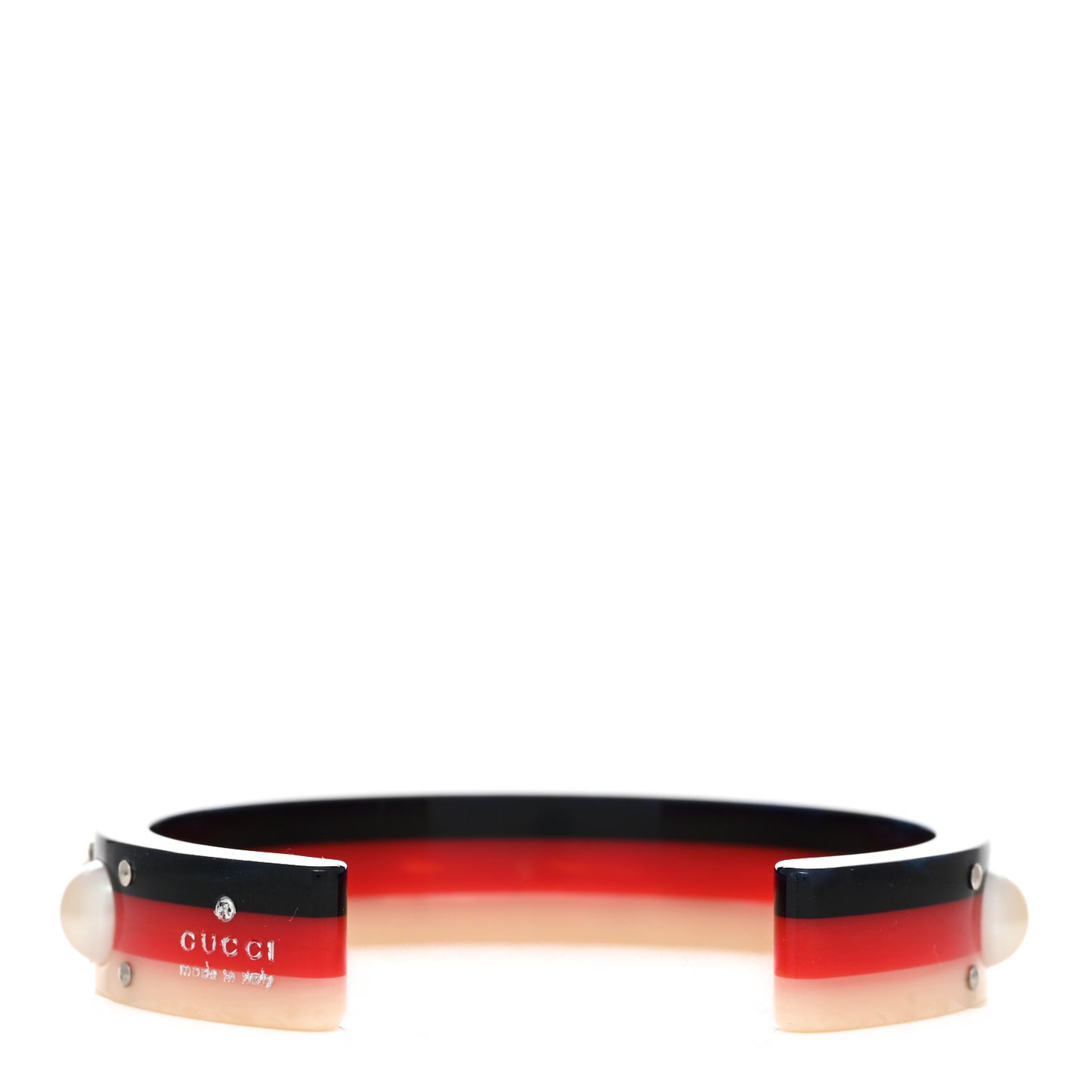 Web Pearl Cuff Blue Red