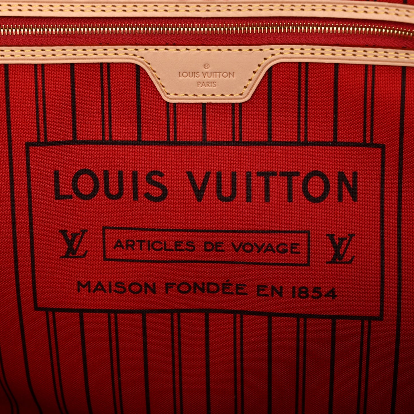 Monogram Neo Neverfull MM Cherry