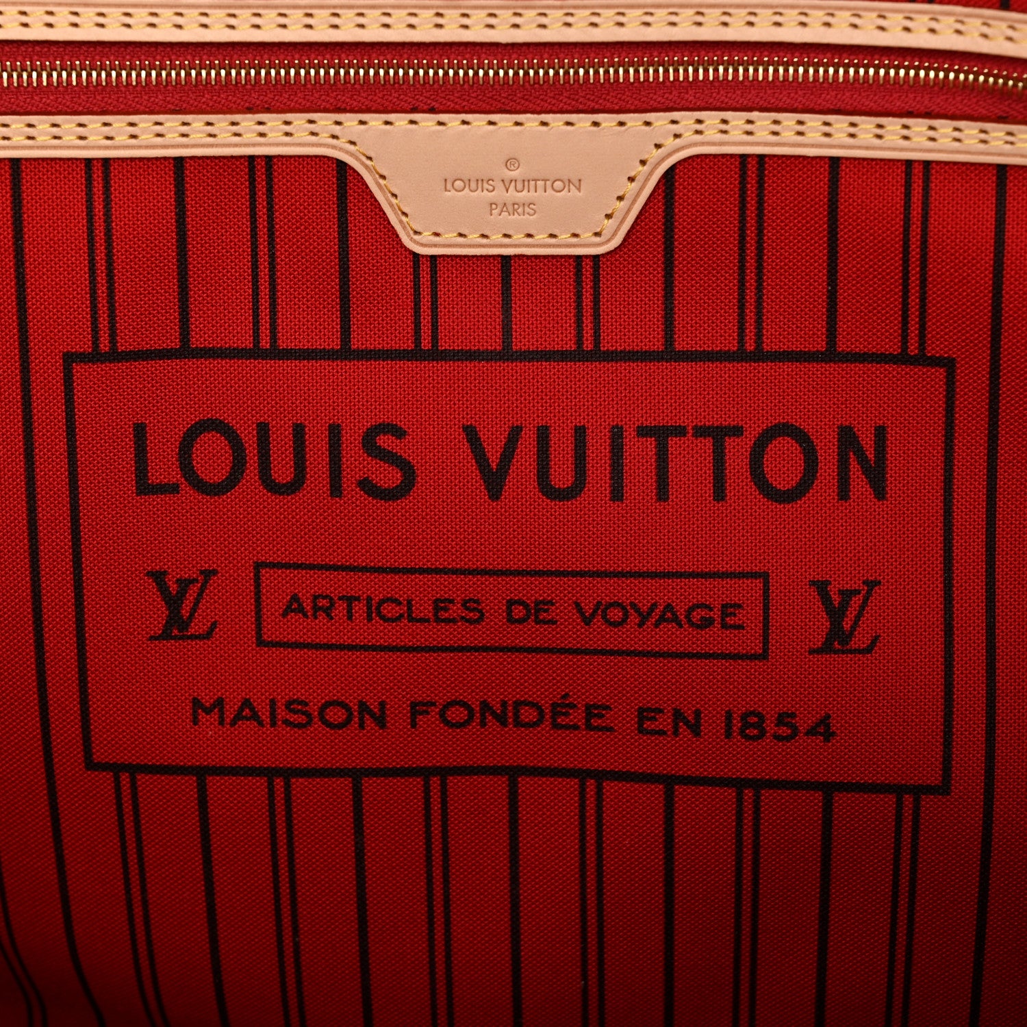 Louis Vuitton Monogram Neo Neverfull MM Cherry 8 of 11
