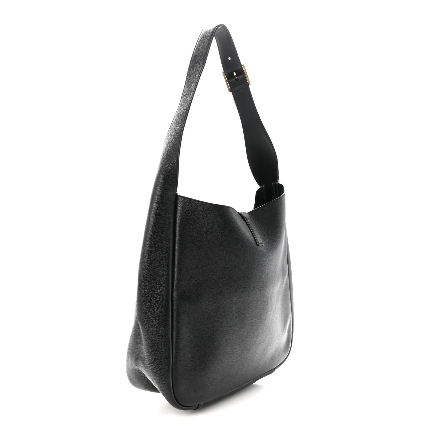 Supple Calfskin Large Le 5 A 7 Soft Hobo Black