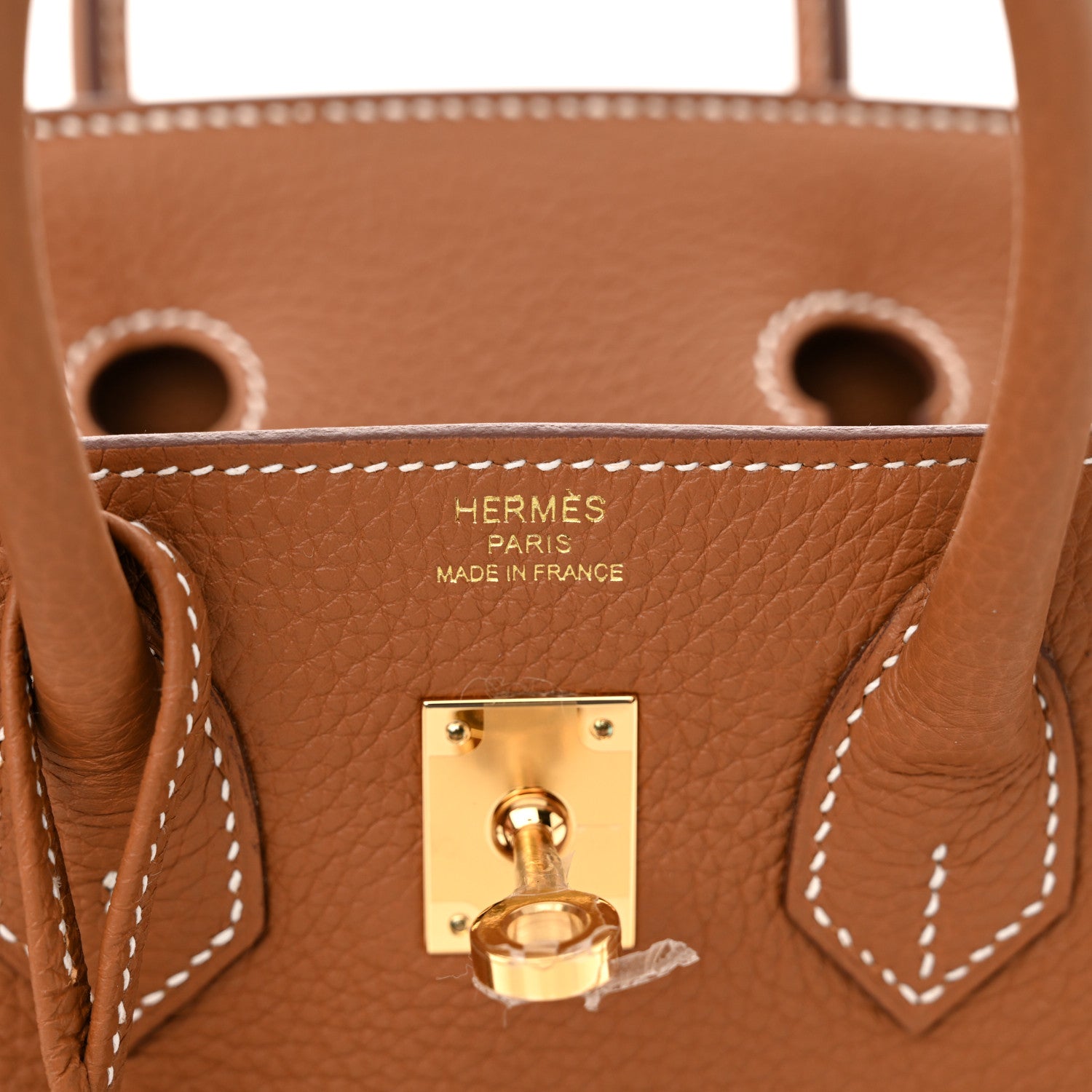 Hermes Togo Birkin 25 Gold 6 of 10