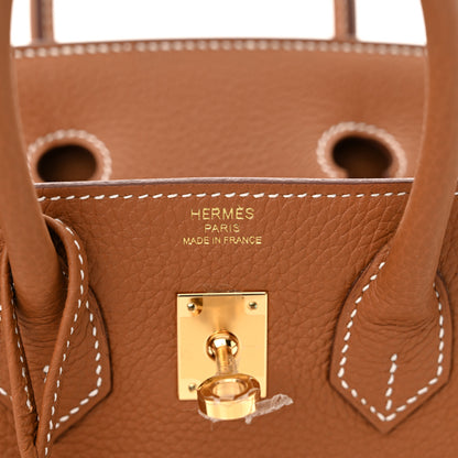 Hermes Togo Birkin 25 Gold 6 of 10