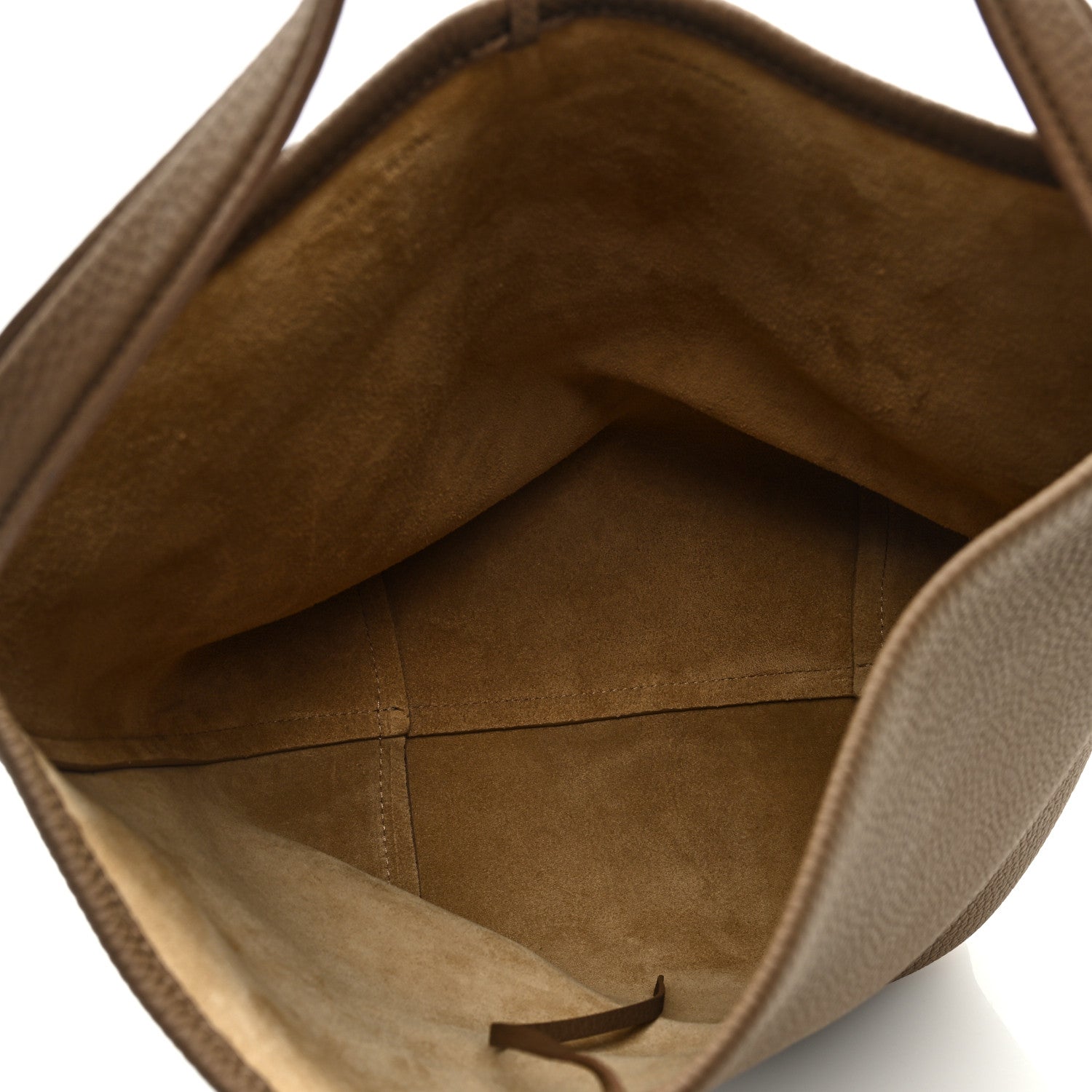 The Row Grained Calfskin Medium N/S Park Tote Taupe 5 of 8