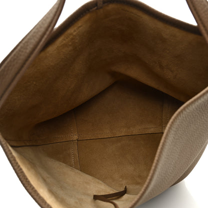 The Row Grained Calfskin Medium N/S Park Tote Taupe 5 of 8