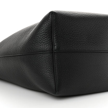 The Row Grained Calfskin Medium N/S Park Tote Black 9 of 10