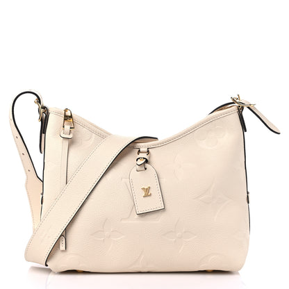 Louis Vuitton Empreinte Carryall PM Cream 3 of 9