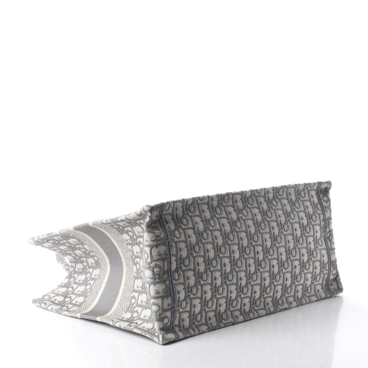 Christian Dior Oblique Medium Book Tote Grey 4 of 11