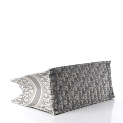 Christian Dior Oblique Medium Book Tote Grey 4 of 11