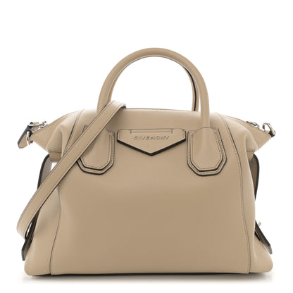 Givenchy Smooth Calfskin Small Soft Antigona Beige Cappuccino 1 of 14