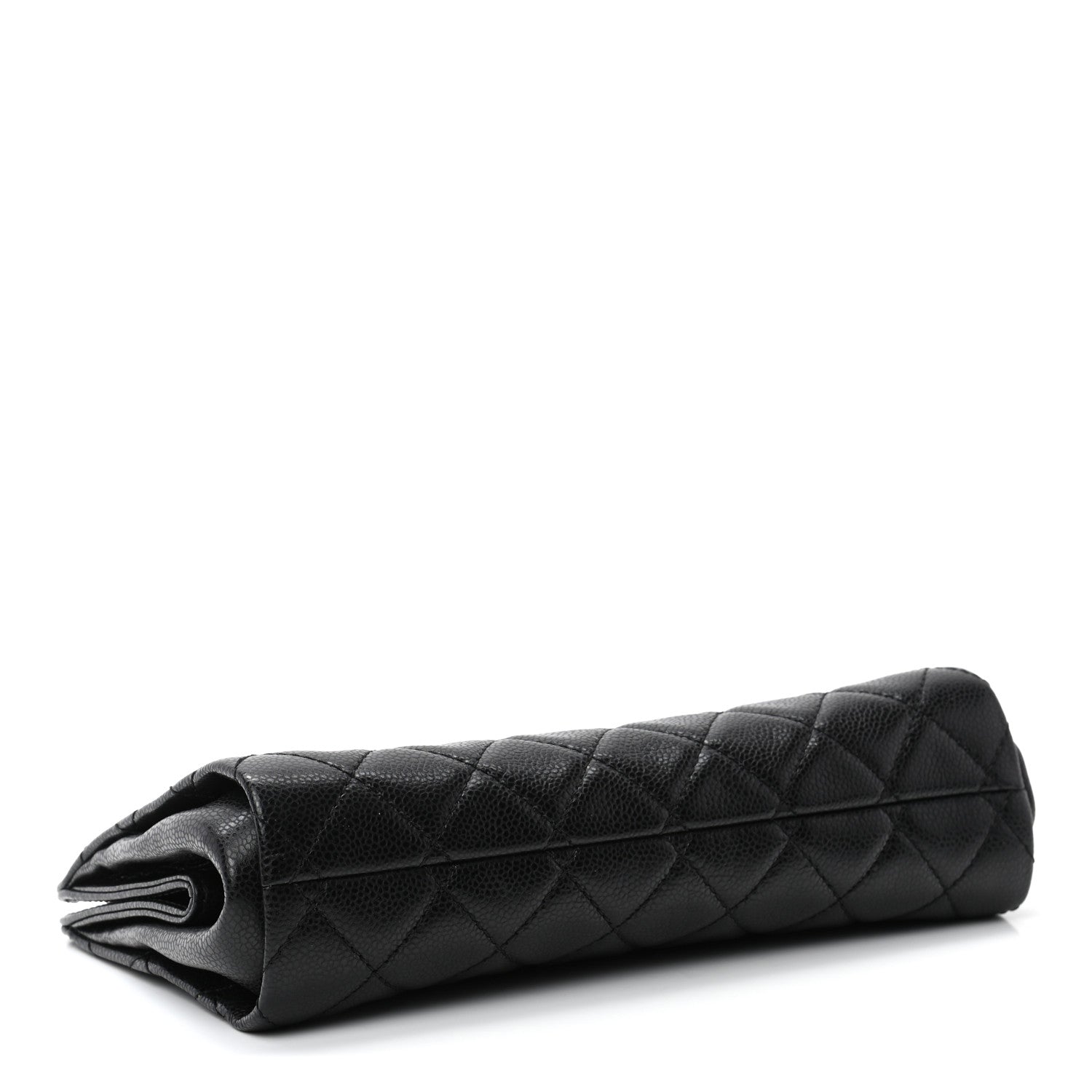 Chanel Caviar Quilted CC Clutch Black 4 of 8
