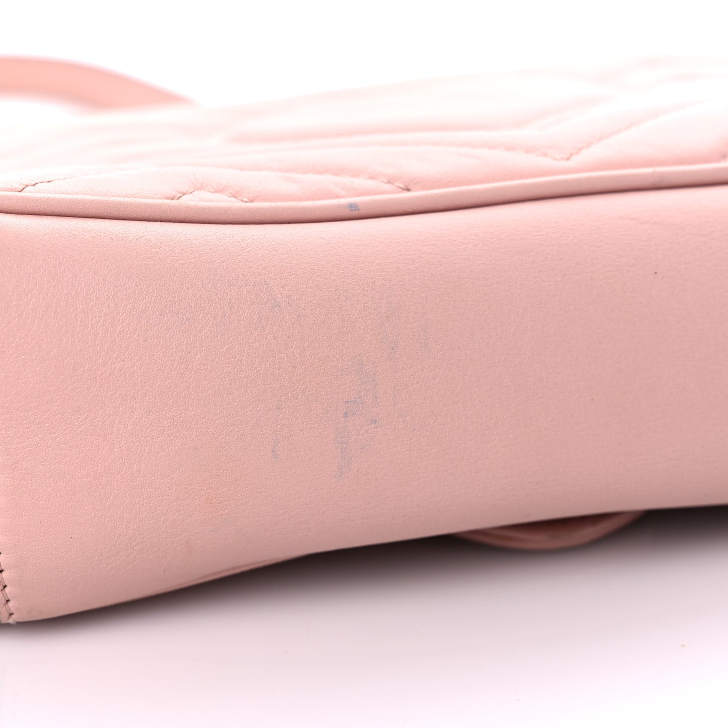 Calfskin Matelasse Small GG Marmont Shoulder Bag Perfect Pink