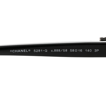 Chanel Butterfly Charms Sunglasses 5281-Q Black 5 of 9