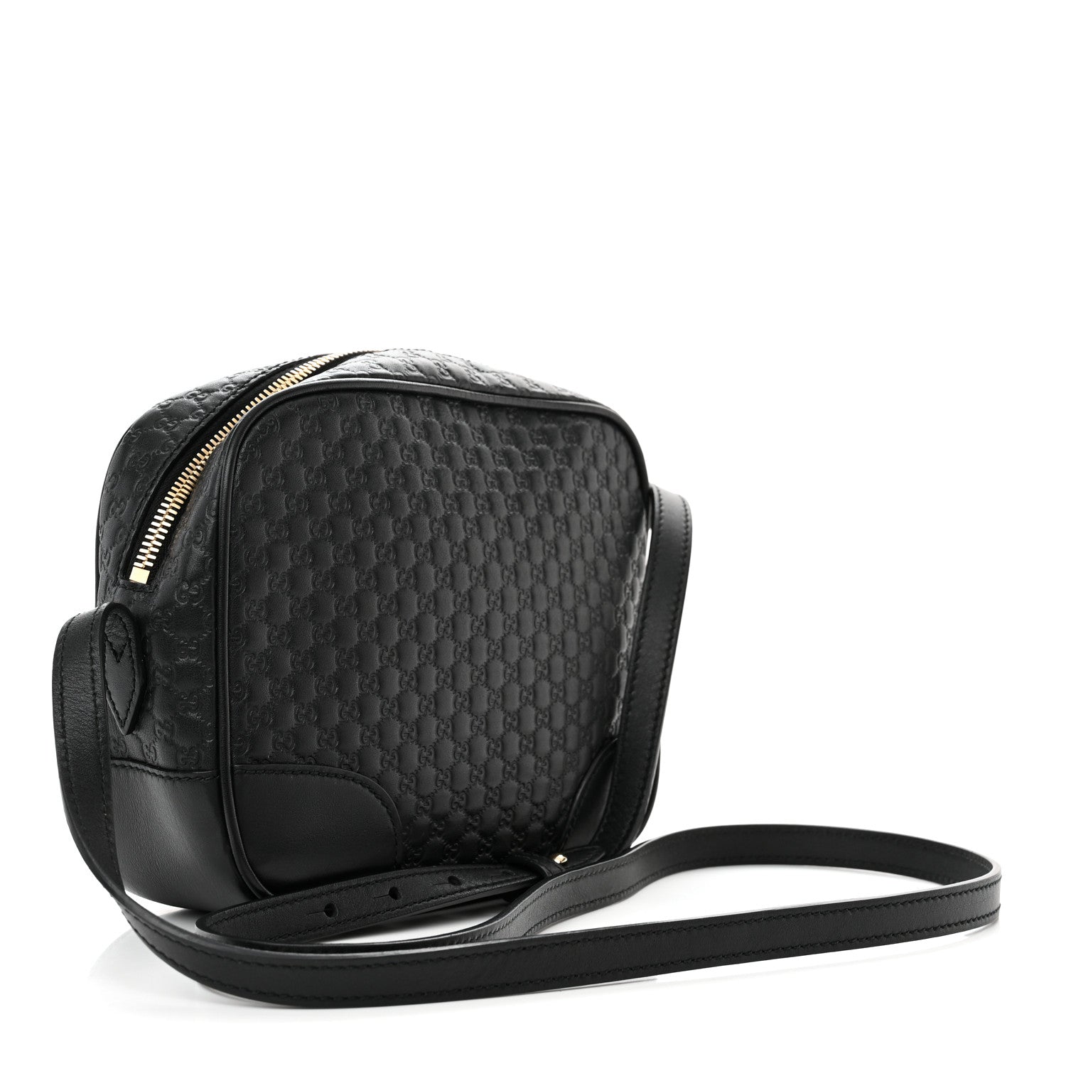 Gucci Microguccissima Mini Bree Messenger Bag Black 3 of 11